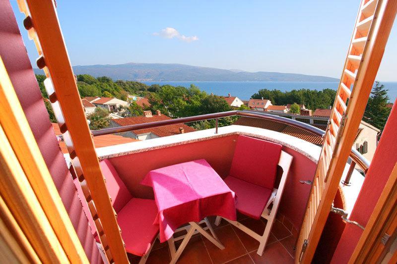 Apartmani Adrijan Krk Krk Town Rum bild